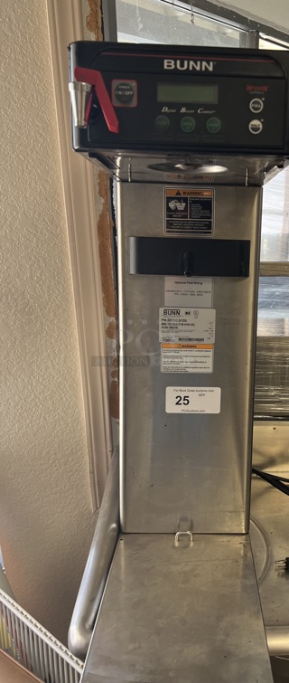 Bunn ITCB-DV Commercial Automatic Ice Tea / Coffee Brewer w/ Tray NSF. 120/208 Volt  Tested and Working!