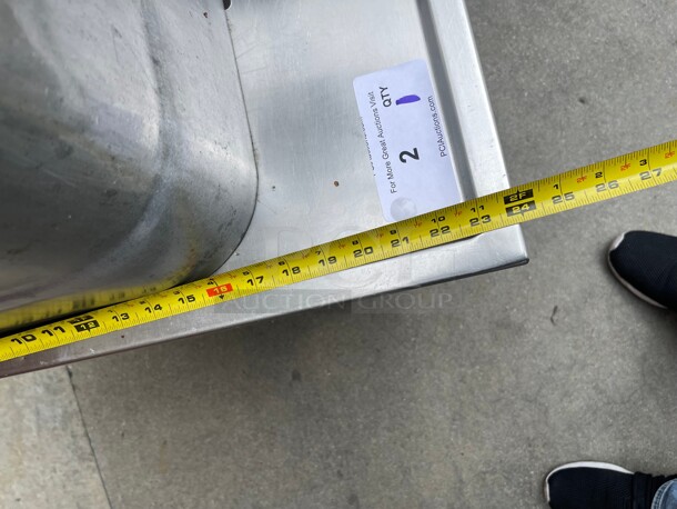 Nice! Stainless Steel Commercial Equipment Stand on Casters NSF  - Image 5 of 6