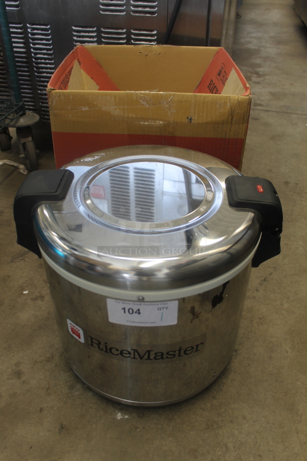 LIKE NEW! RiceMaster 382CD225 Stainless Steel Commercial Countertop Rice Warmer. 120 Volts, 1 Phase. Unit Has Only Been Used a Few Times! Tested and Working! - Image 1 of 6