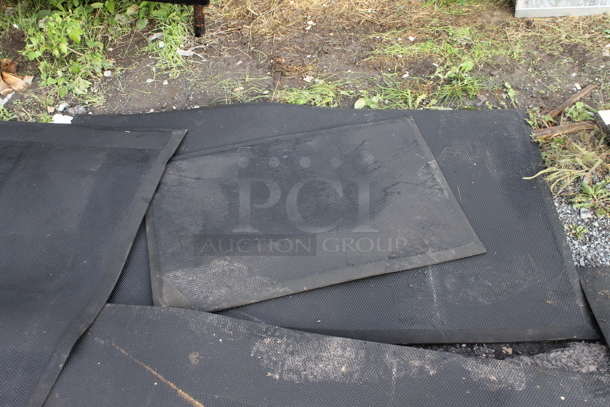 ALL ONE MONEY! Lot of 6 Various Black Floor Mats. - Image 3 of 3