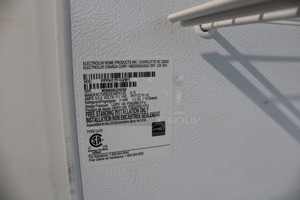 Frigidaire Model FFFH17F4QW1 ENERGY STAR Single Door Reach In Freezer. 115 Volts, 1 Phase. 34x28x67. Tested and Working! - Image 6 of 6