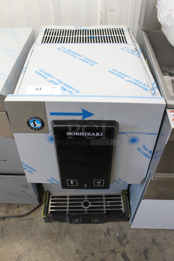 BRAND NEW SCRATCH AND DENT! 2023 Hoshizaki DCM-271BAH Stainless Steel Commercial Countertop Opti-Serve Ice Maker and Water Dispenser. 10 lb. Storage. 115 Volts, 1 Phase. - Image 7 of 7