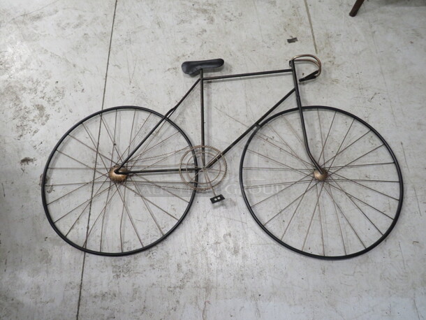 One Metal Bicycle Wall ART. 59X38 - Image 1 of 1