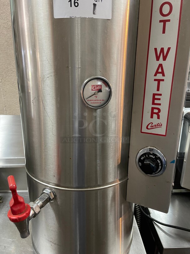 Working! Curtis (WB-10-12) - 10 gal Commercial Water Boiler 220 Volt 1 Phase NSF Tested and Working - Image 3 of 7