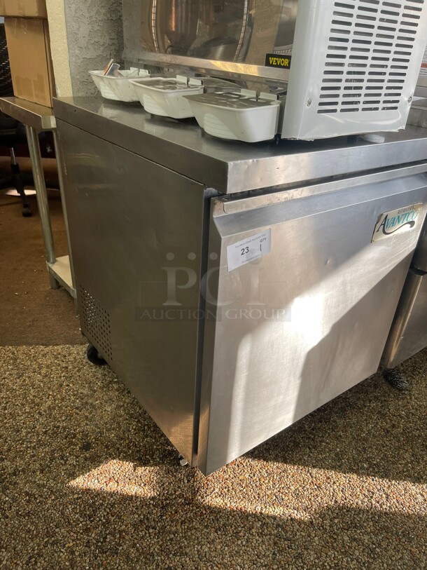 Working! Avantco SS-UC-27F-HC 27 inch Undercounter Commercial Freezer 120 Volt NSF Tested and Working! - Image 3 of 7