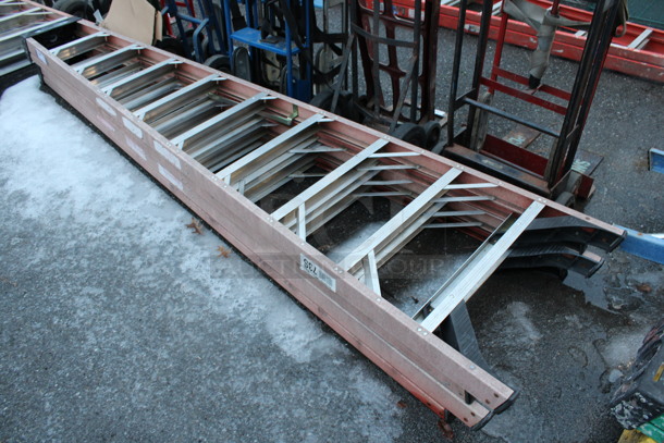 2 Werner Orange 10' Ladders. 2 Times Your Bid!