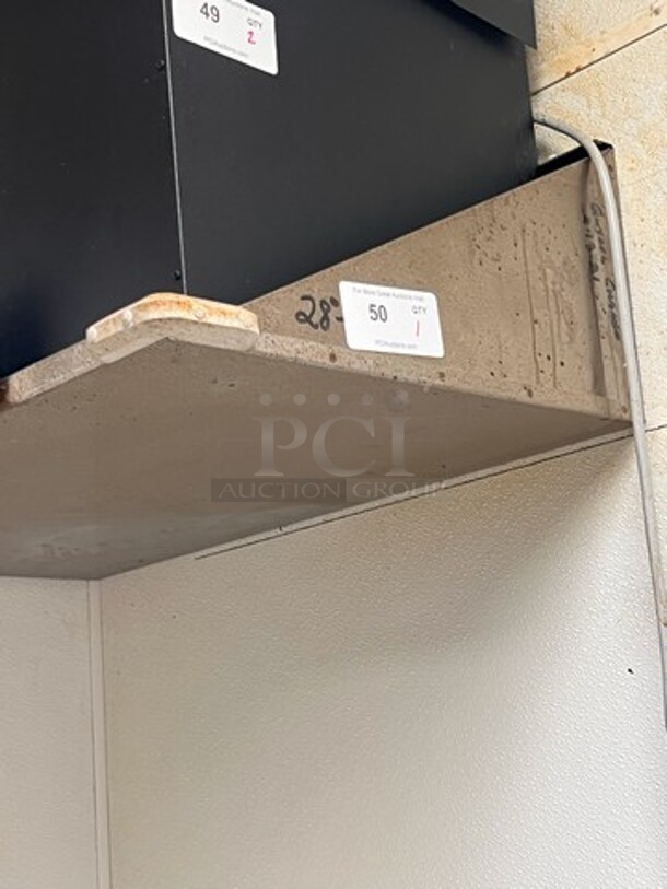 Stainless Steel Wall Mount Shelf - Image 1 of 2