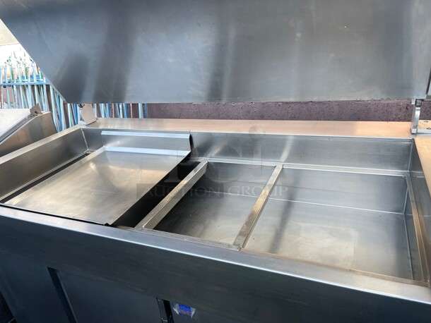 New! RANDELL 52365 REFRIGERATED MEGA TOP BREADING TABLE STATION FRIED CHICKEN NSF 115 Volt Tested and Working! - Image 4 of 11