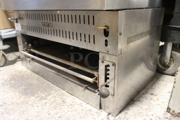 Vulcan Stainless Steel Commercial Natural Gas Powered Cheese Melter. - Image 1 of 9