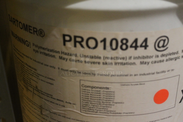 Gray Metal 5 Tier Shelving Unit w/ Contents Including Sartomer 238, Sartomer 285 and PRO10844. BUYER MUST REMOVE. - Image 8 of 12