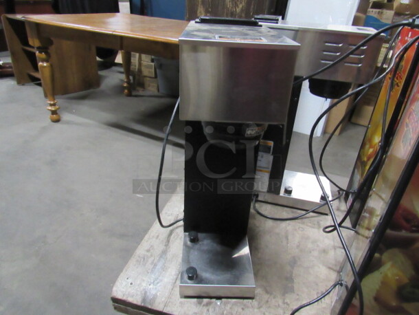 One Stainless Steel Bunn Brewer. Model# VPR-APS. 120 Volt. 8X16X26