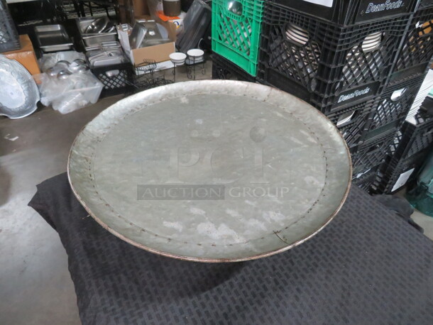 One 20X7 Vintage Look Galvanized Catering Display/Server. - Image 2 of 2
