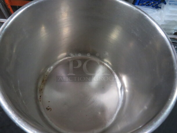 One 11X9 Heavy Duty  Stainless Steel Stock Pot.  - Image 2 of 2
