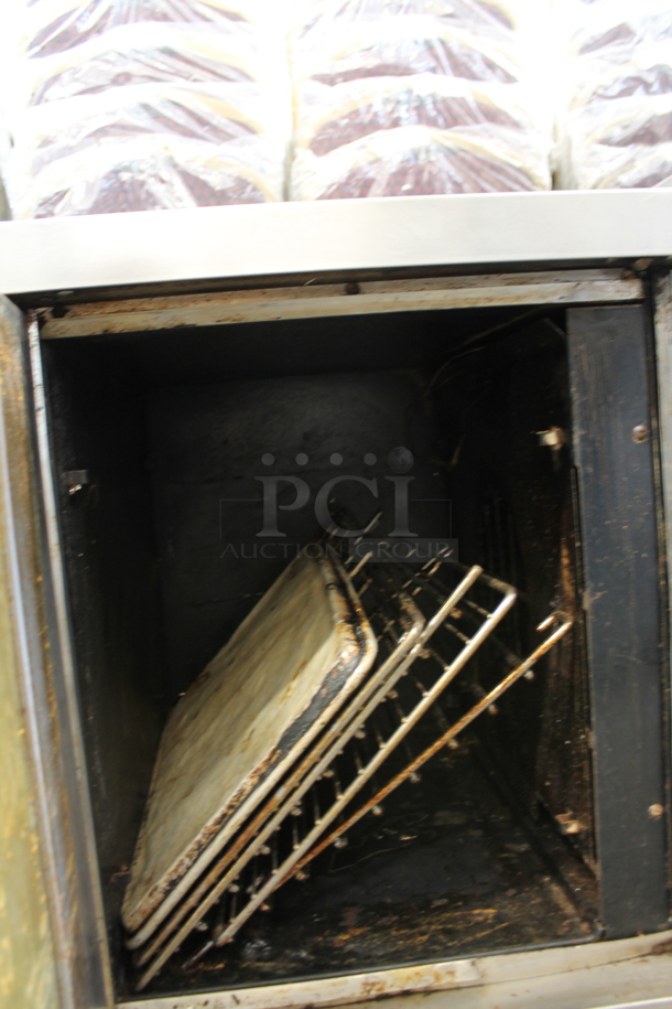 Hobart Stainless Steel Commercial Electric Powered Half Size Convection Oven w/ View Through Door and Thermostatic Controls. 240 Volts, 1 Phase. - Image 8 of 8