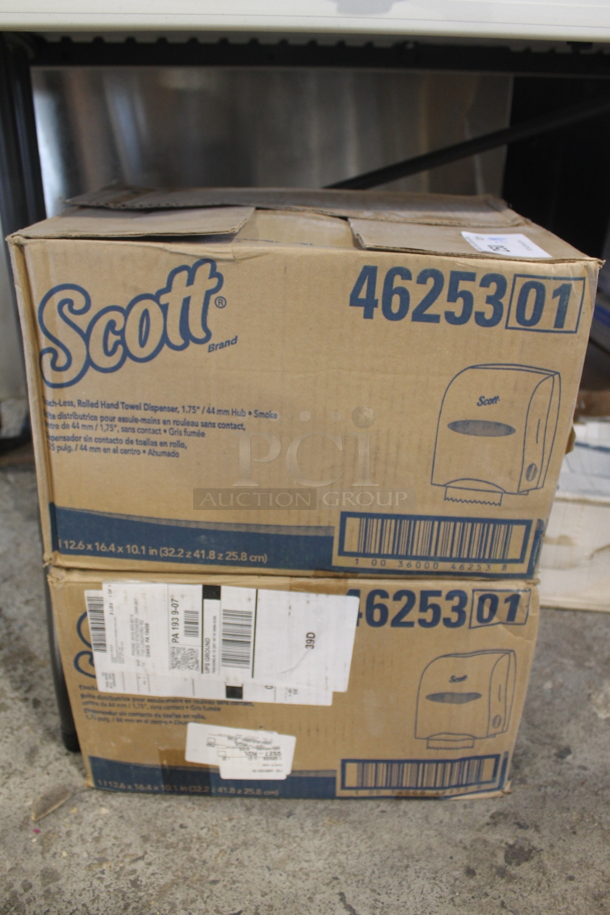 2 Scott 46253 Wall Mount Paper Towel Dispensers. 2 Times Your Bid!