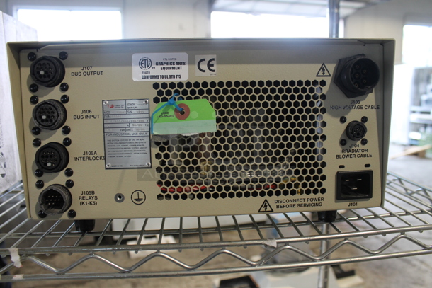Fusion UV P300MT Metal Countertop Power Supply. 200/208/220/240 Volts, 1 Phase. - Image 3 of 4