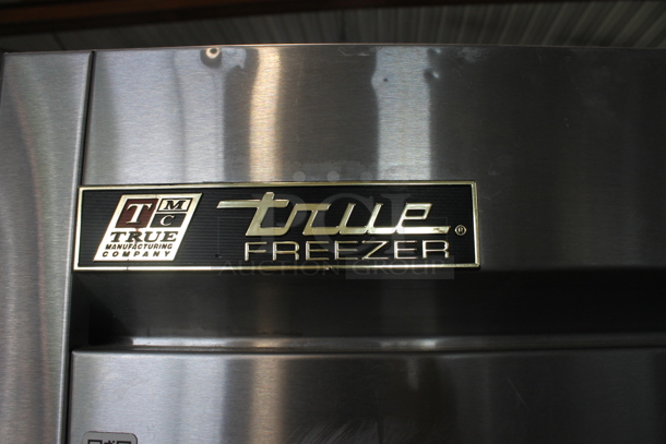2013 True T-49F ENERGY STAR Stainless Steel Commercial 2 Door Reach In Freezer w/ Poly Coated Racks on Commercial Casters. 115 Volts, 1 Phase. Tested and Working! - Image 3 of 9