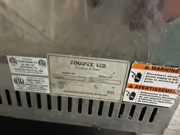 Nice! Equipex SEM-60VC 24 Inch Electric Salamander Broiler, 208v/1ph Tested and Working! - Image 6 of 10