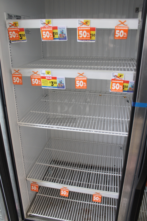 2016 True GDM-72F-HC-TSL01 Metal Commercial 3 Door Reach In Freezer Merchandiser w/ Poly Coated Racks. 115/208-230 Volts, 1 Phase. - Image 2 of 5