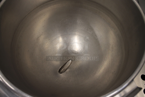 Vulcan Hart VDMT-40 Stainless Steel Commercial Floor Style Direct Steam Powered Steam Kettle. - Image 5 of 8