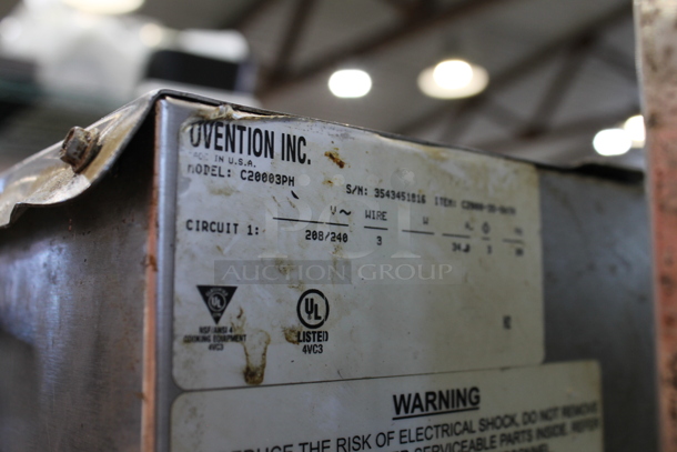 3 Ovention C20003PH Stainless Steel Commercial Electric Powered Conveyor Pizza Oven. 208/240 Volts, 3 Phase. 3 Times Your Bid! - Image 5 of 5