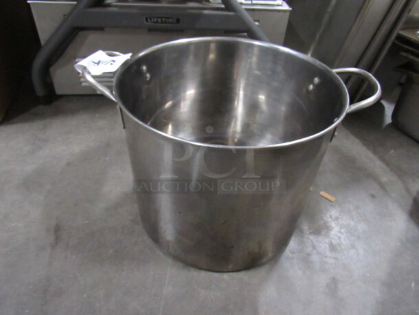 One 12X10 Stainless Steel Stock pot.