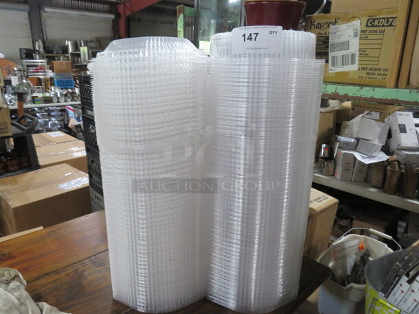 One Lot Of Hinged Lid To Go Boxes. - Image 2 of 2