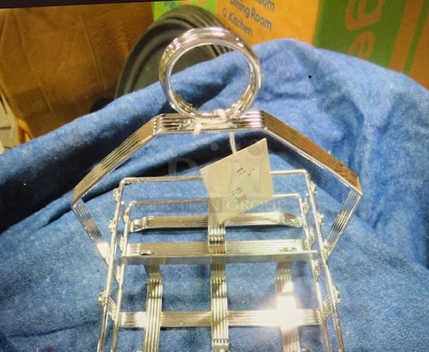 NEW Tablecraft Chrome Condiment Holder. 4XBID - Image 1 of 1