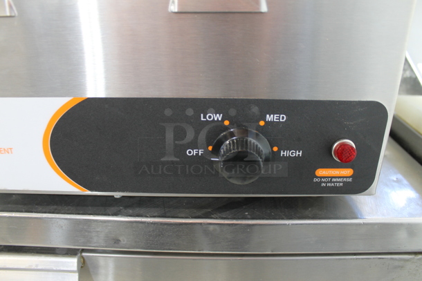 2019 Nemco 6055A Stainless Steel Commercial Countertop Food Warmer. 120 Volts, 1 Phase. Tested and Working! - Image 2 of 4