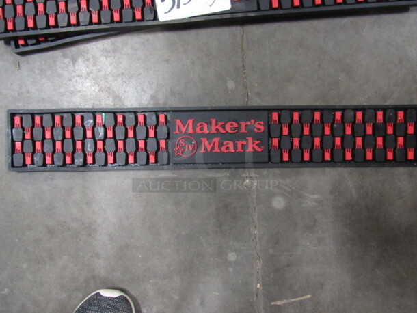 Makers Mark Bar Mat. 3XBID