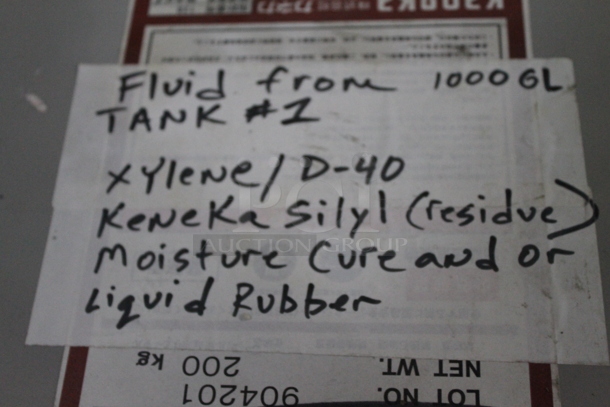 ALL ONE MONEY! Lot of 5 Metal Barrels' 2 Sartomer, Hi Purity Ameo, Royalsil Hi Purity Ameo, Xiameter PMX-20. BUYER MUST REMOVE.  - Image 9 of 9