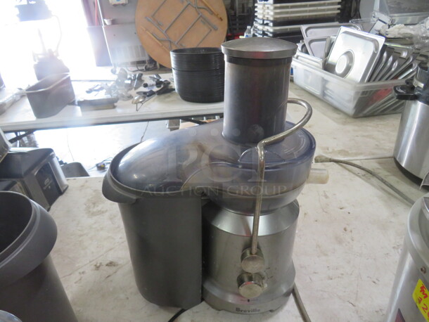 One Breville Juicer, With Multiple Extra Parts. #BJF430-SH68.  - Image 2 of 6
