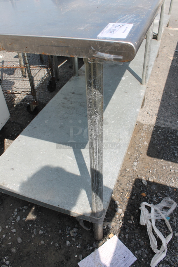 Stainless Steel Commercial Table w/ Under Shelf. - Image 5 of 5