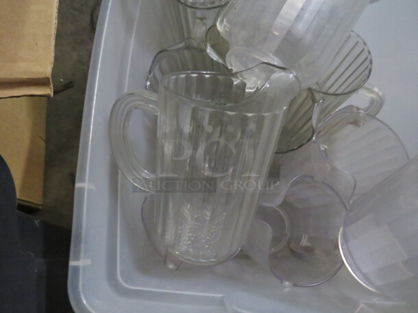 One Lot Of 14 Poly Pitchers. - Image 2 of 2