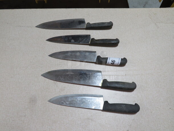 Assorted Chef Knife. 5XBID - Image 1 of 1