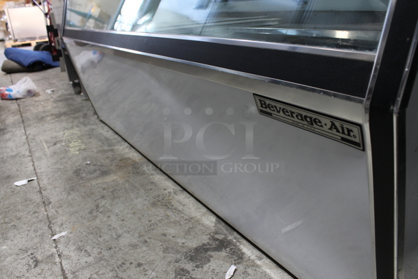 Metal Commercial Floor Style Deli Display Case Merchandiser. Tested and Powers On But Does Not Get Cold - Image 2 of 3