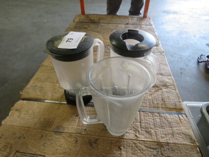 Assorted Blender Pitcher. 3XBID