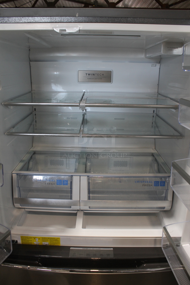 Frigidaire Stainless Steel Cooler Freezer Combo Unit. Tested and Working! - Image 3 of 10