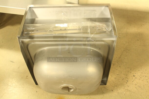 NEW! Krowne Model HS-3 Commercial Stainless Steel Hand Sink. 16x15x13 - Image 3 of 3