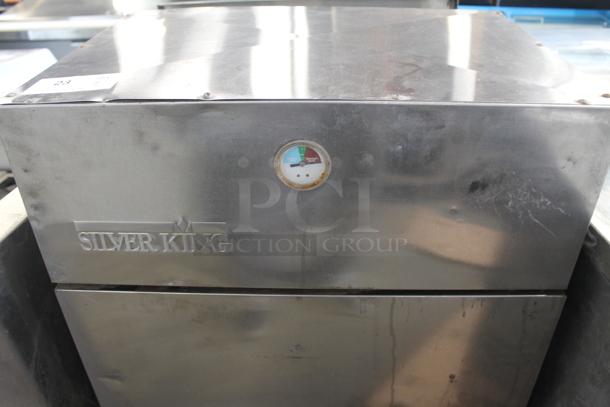 Silver King SK2SB Stainless Steel Commercial Countertop Lettuce Crisper. 115 Volts, 1 Phase. Tested and Powers On But Does Not Get Cold - Image 3 of 12