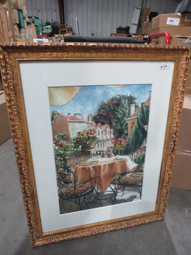 One 30X38 Framed Picture. - Image 1 of 1