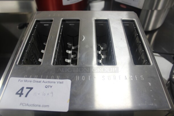 NEW! Waring Model WCT815B Commercial 4 Slot Toaster. 11x10x9. 208V/60Hz.   - Image 2 of 6