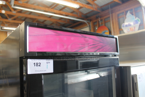 2020 Atosa MCF8725GR Metal Commercial Single Door Reach In Cooler Merchandiser w/ Poly Coated Racks. 115 Volts, 1 Phase. Tested and Powers On But Does Not Get Cold - Image 2 of 7