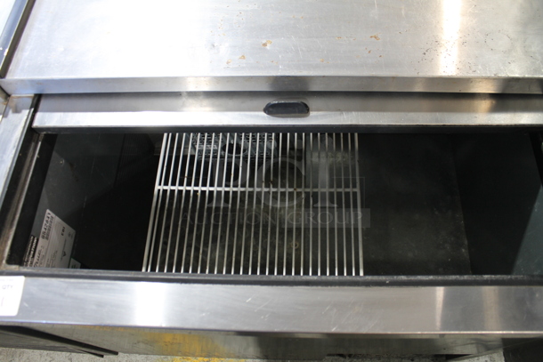 2018 True T-36-GC-HC Stainless Steel Commercial Back Bar Bottle Cooler w/ Sliding Lid. 115 Volts, 1 Phase. Tested and Powers On But Does Not Get Cold - Image 4 of 5