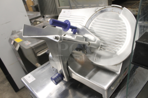 Sir Lawrence Stainless Steel Commercial Countertop Meat Slicer. 115 Volts, 1 Phase. Tested and Working! - Image 3 of 5