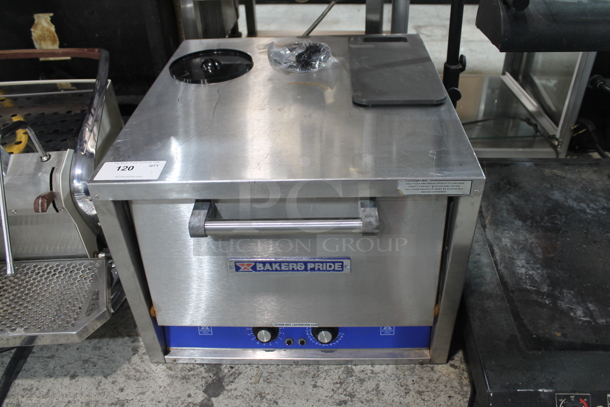 Bakers Pride P18 Stainless Steel Commercial Countertop Electric Powered Pizza Oven w/ Cooking Stones. 208/240 Volts. 