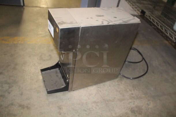 NICE! Karma Model 830 Commercial Stainless Steel Tea Master Iced Tea Dispenser. 8x19x16. 120V/60Hz. Working When Pulled! - Image 2 of 5