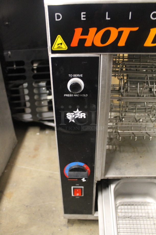 Star 174CBA Stainless Steel Commercial Countertop Conveyor Hot Dog Toaster Oven. 120 Volts, 1 Phase. Tested and Working! - Image 5 of 9