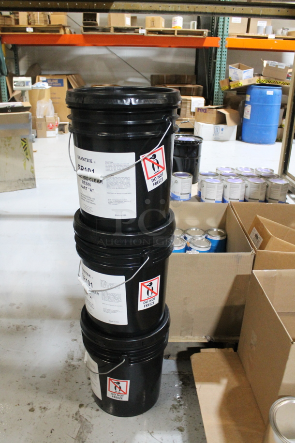 ALL ONE MONEY! TWO PALLET LOT of Various Items Including Buckets and Metal Tins. BUYER MUST REMOVE. - Image 2 of 7