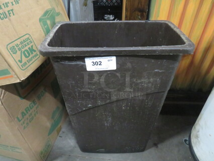 One Slim Jim Trash Can.